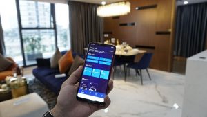 Toàn bộ thiết bị tại Sunshine Sky City được cài đặt tự động hóa thông qua “1 nút chạm”